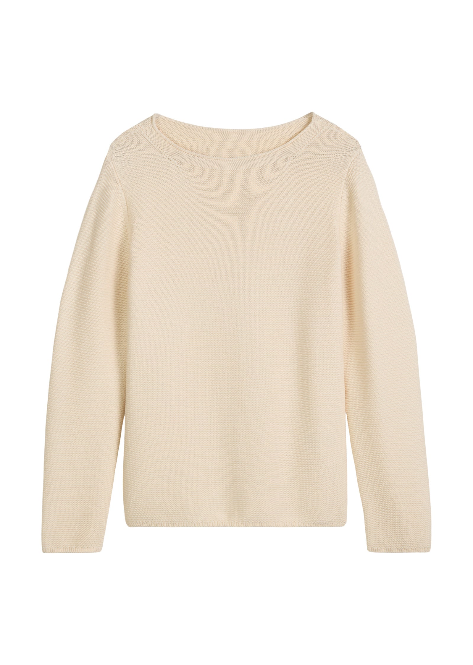 Strickpullover aus Baumwolle - 143-raw cream - Creme