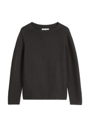 Strickpullover aus Baumwolle - 977-night grey - Grau