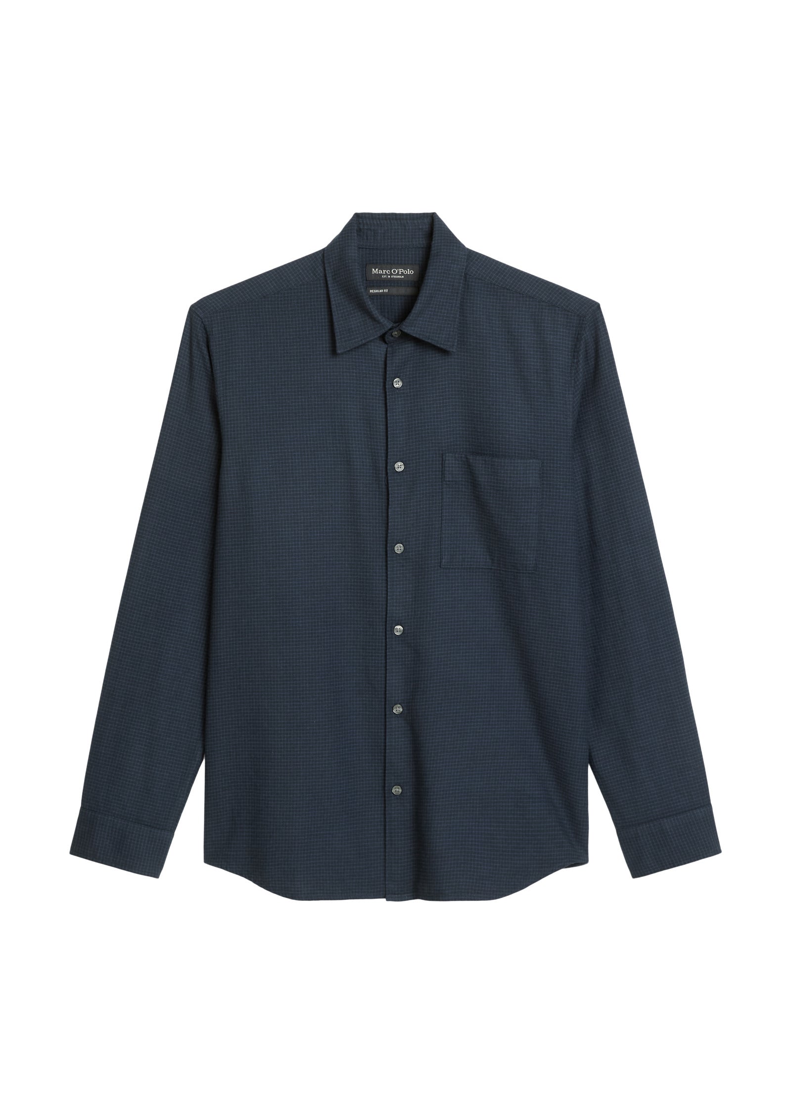 Freizeithemd Regular Fit - K87-multi/ dark navy - Blau