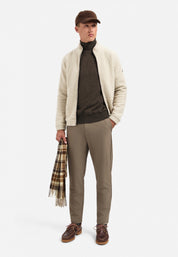 Rollkragenpullover - 044-Taupe - Braun