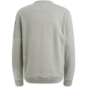 Sweatshirt aus Baumwolle - 921-Light Grey Melee - Grau