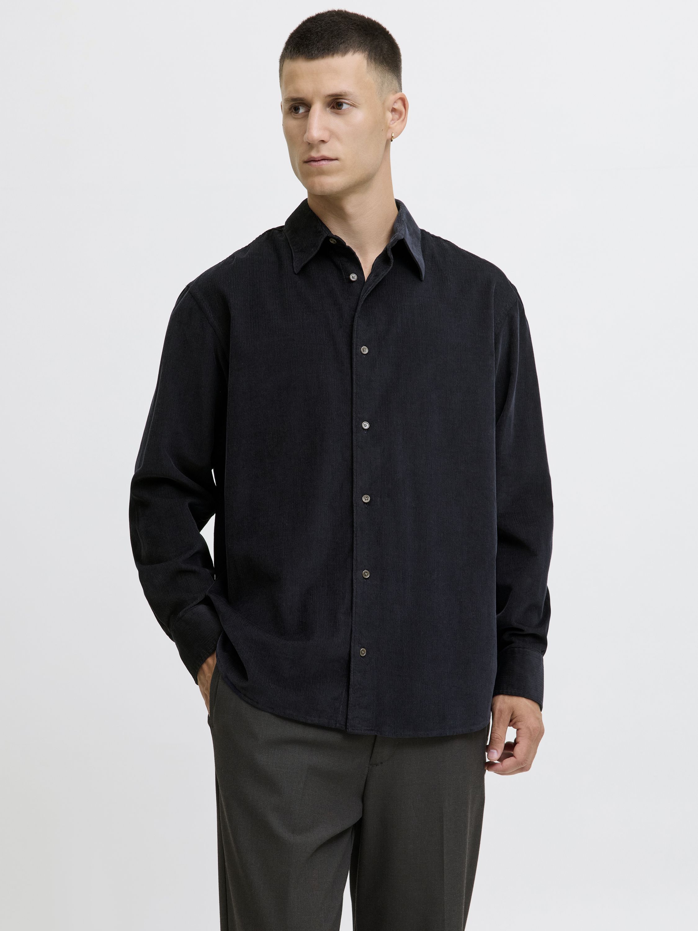 Cordhemd CASCOT Relaxed Fit - Night Sky - Blau