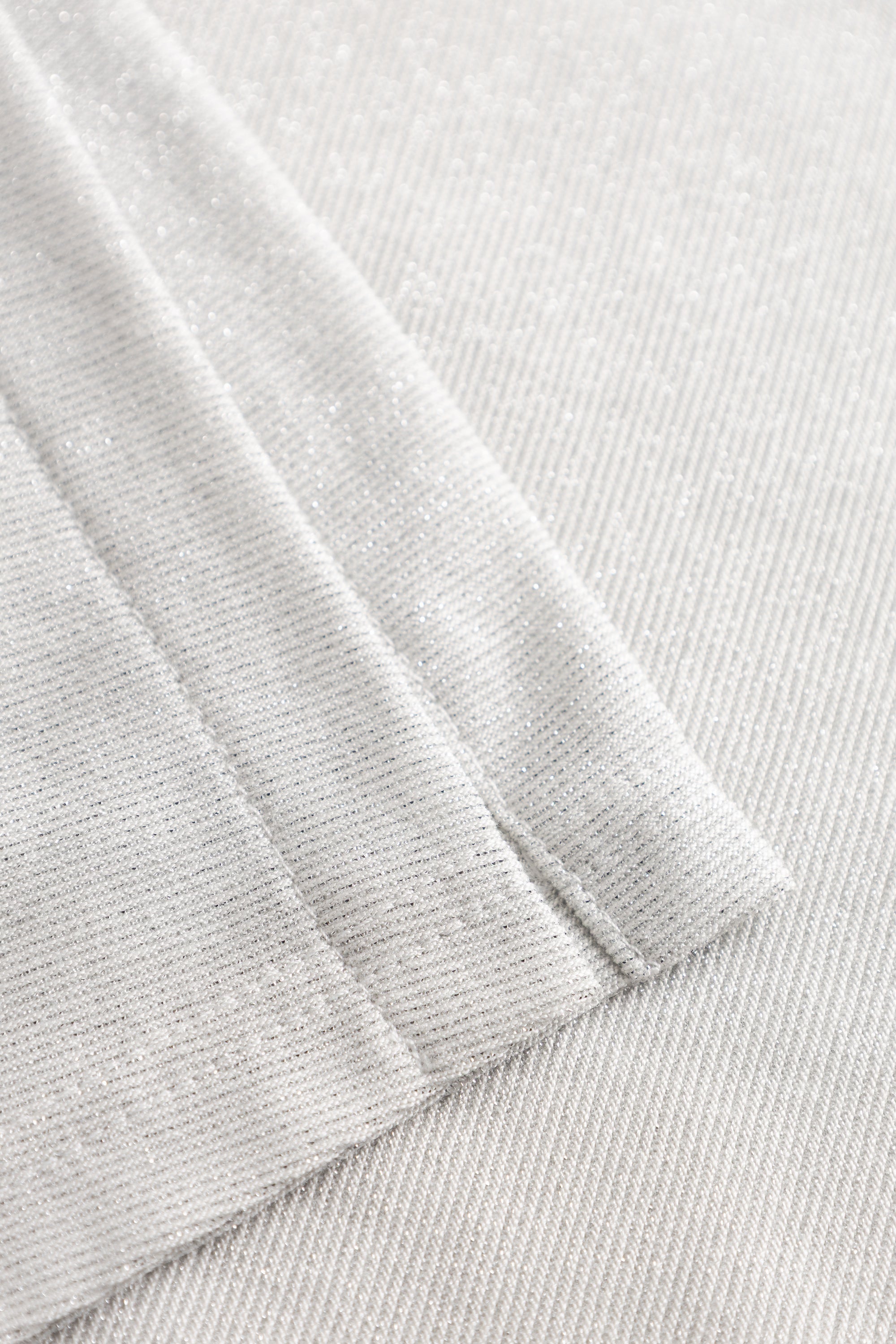 Strandkleid Maxi mit Glitzer - 12608 - Silber