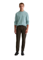 Strickpullover aus Wollmix - 840-arctic blue - Blau