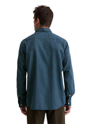 Freizeithemd Regular Fit - K86-multi/ blue daze - Blau