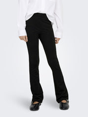 Schlaghose mit Glitzer - Black - Schwarz