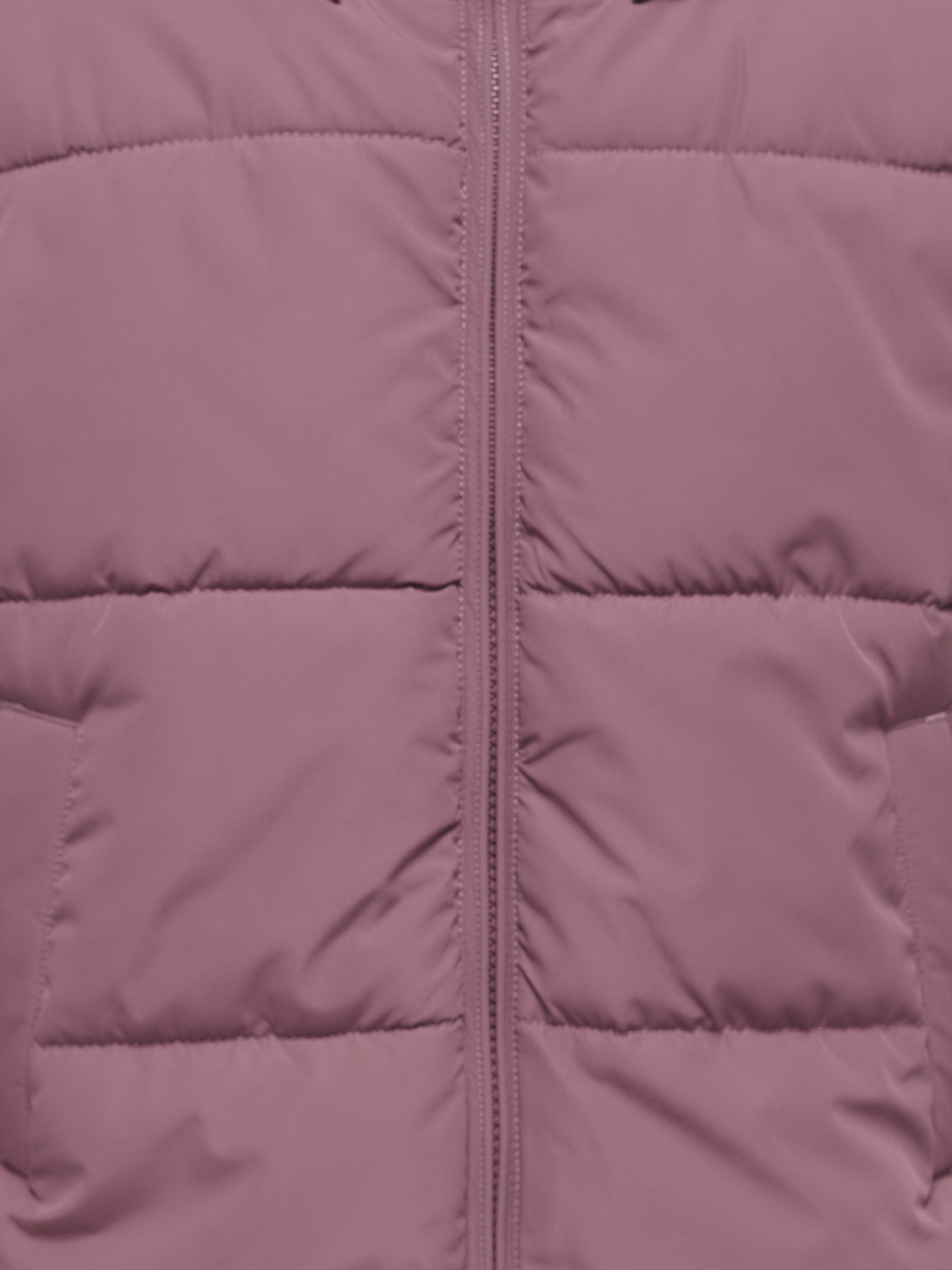Winterjacke aus recycelten Polyester - Rose Brown - Rosa