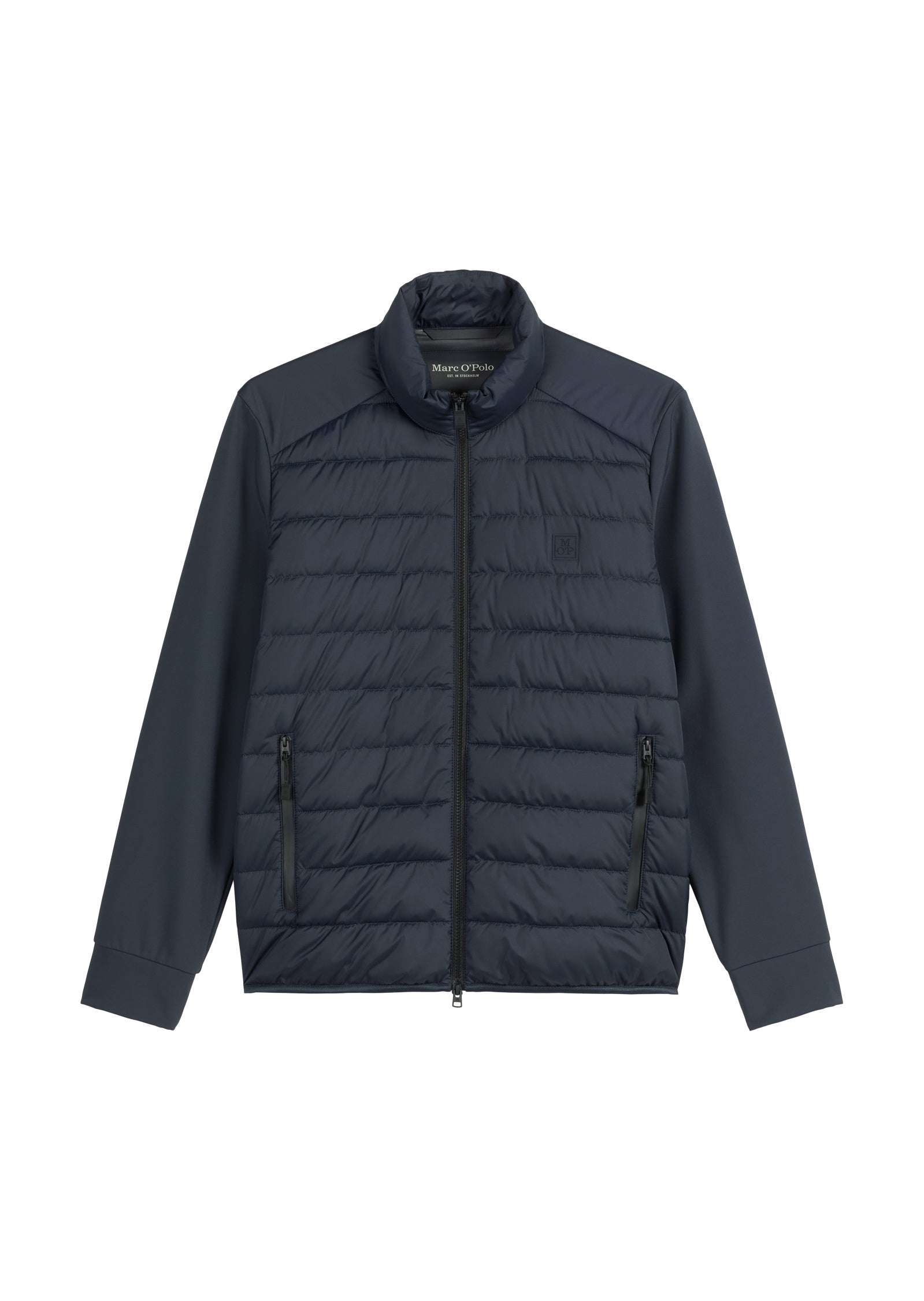 Steppjacke Regular fit mit Stehkragen - 4131-Dark Navy - Blau