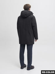 Parka mit Kapuze - Black - Schwarz