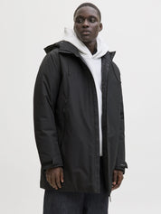 Parka FUSION mit Kapuze - Black - Schwarz