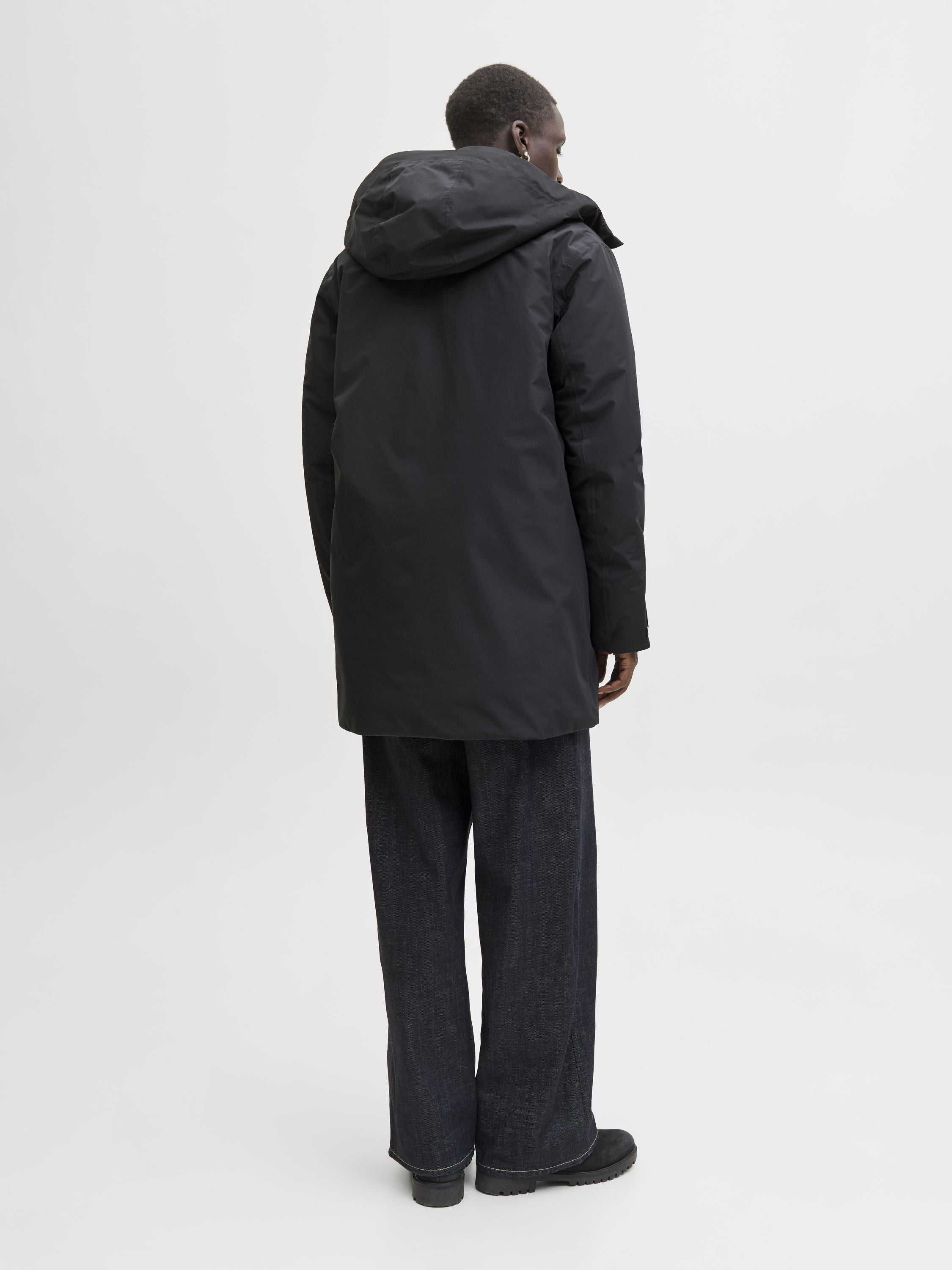 Parka FUSION mit Kapuze - Black - Schwarz