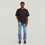 Jeans MOSA Straight Leg - H078-faded sea point blue - Blau