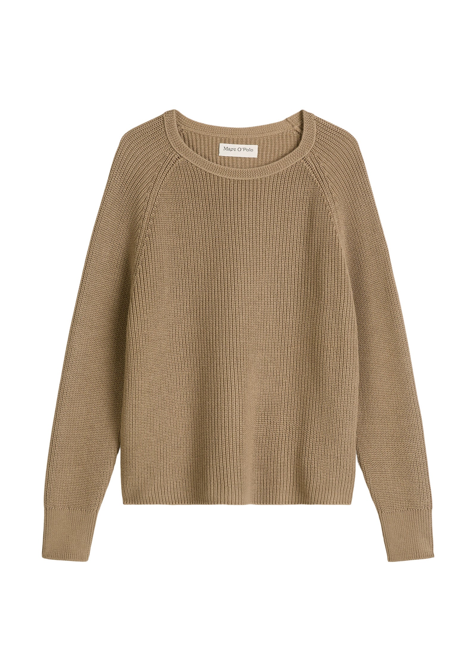 Strickpullover aus Baumwolle - 750-dusty earth - Braun