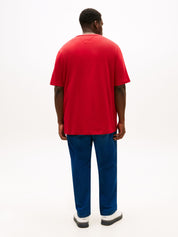 T-Shirt aus Bio-Baumwolle - XLD-RED - Rot