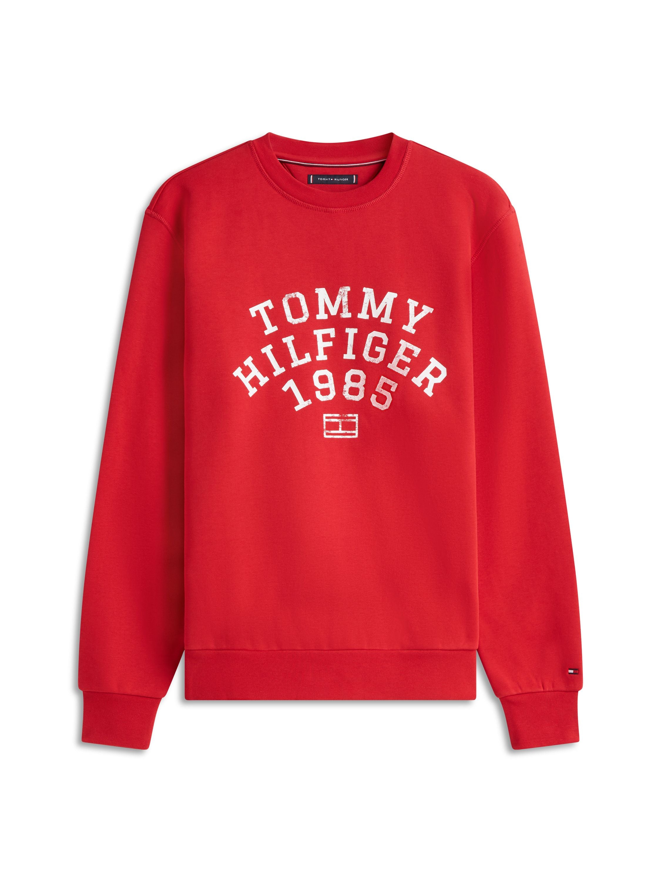 Sweatshirt aus Baumwollmix - XLD-RED - Rot