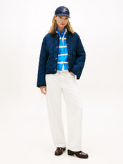 Übergangsjacke gesteppt - C1G-BLUE - Blau