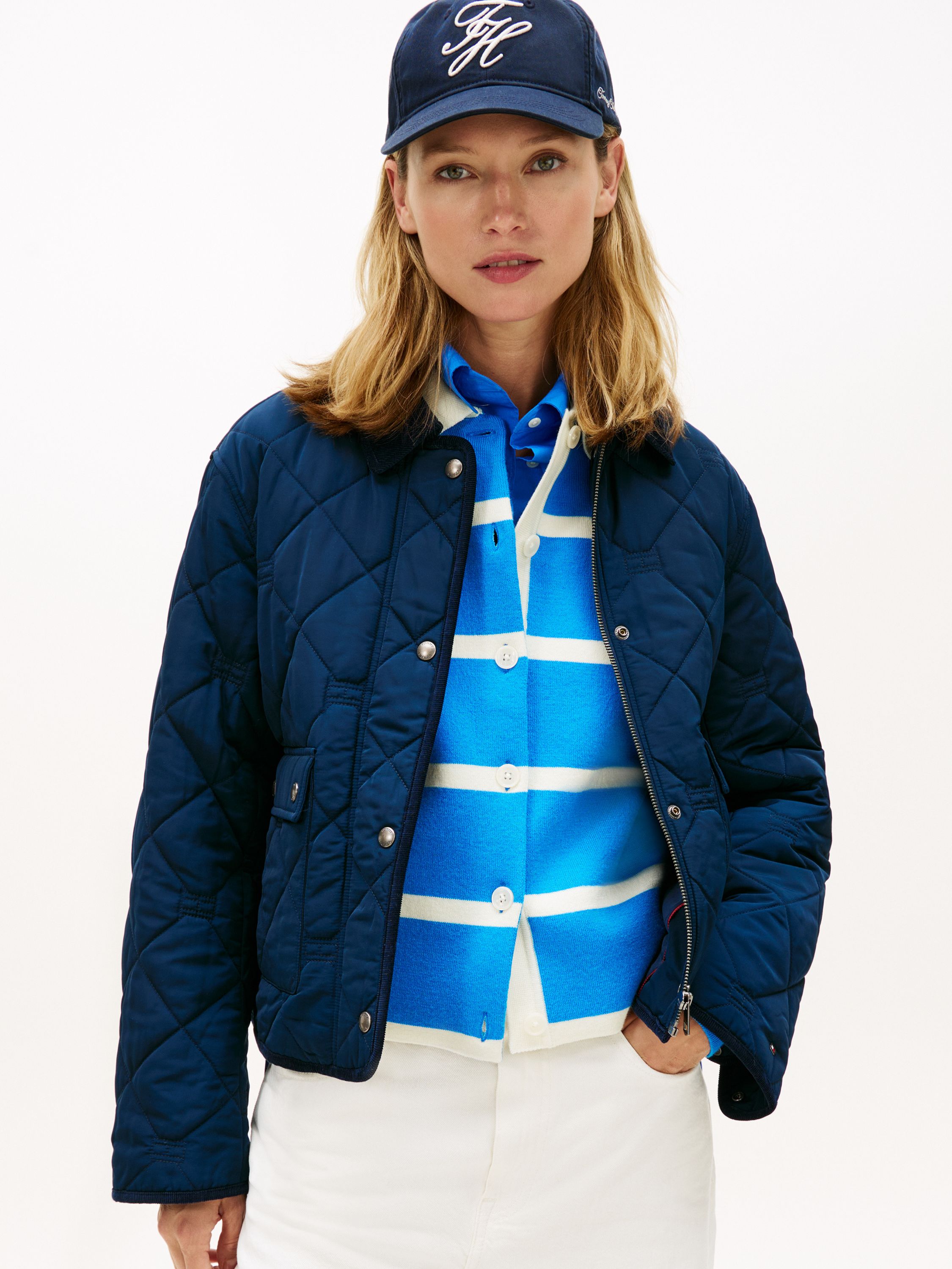 Übergangsjacke gesteppt - C1G-BLUE - Blau