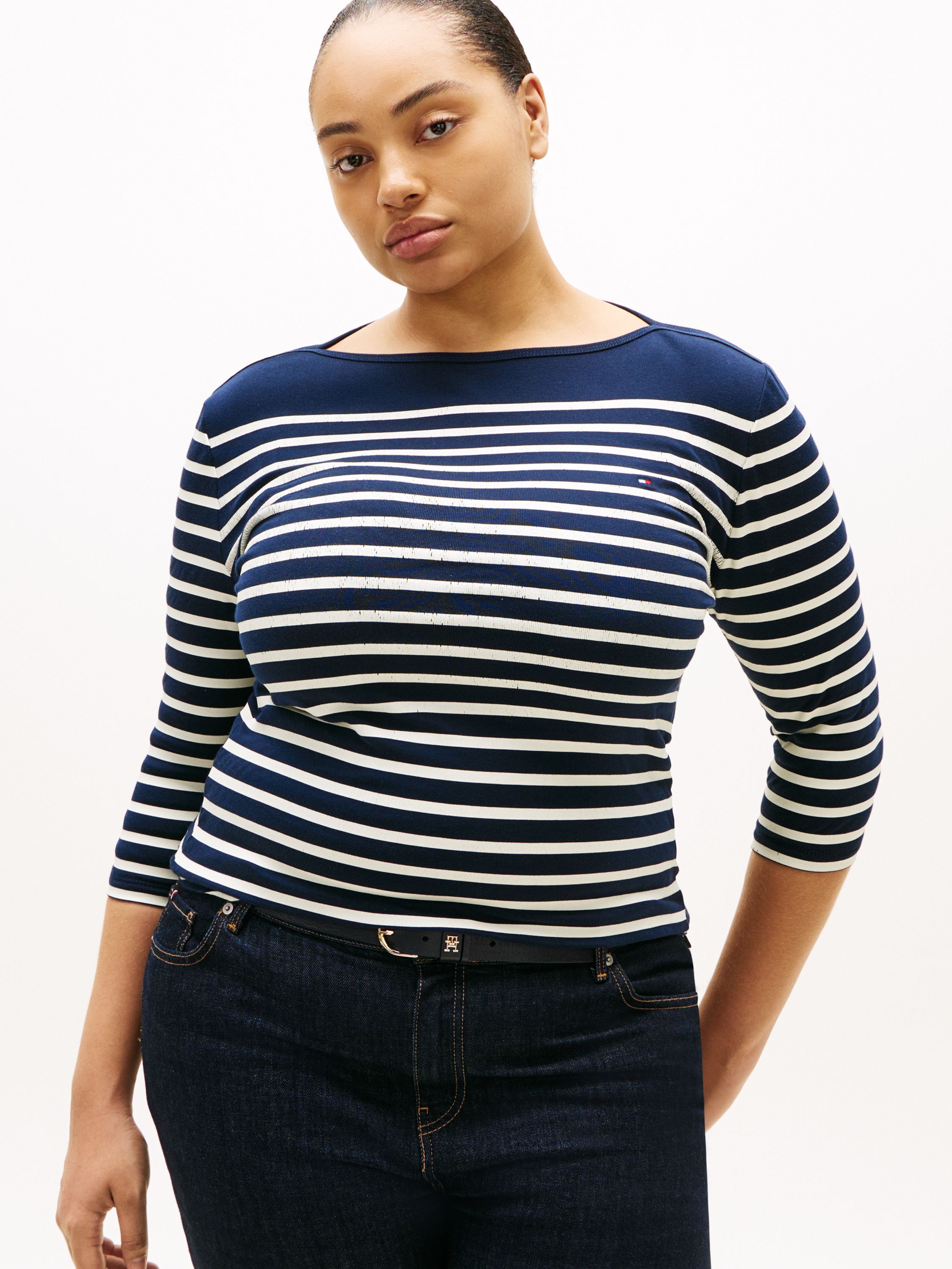 Langarmshirt - 0BA-BLUE - Blau