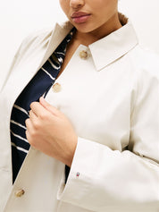 Overshirt aus Baumwolle - ACU-BEIGE - Creme