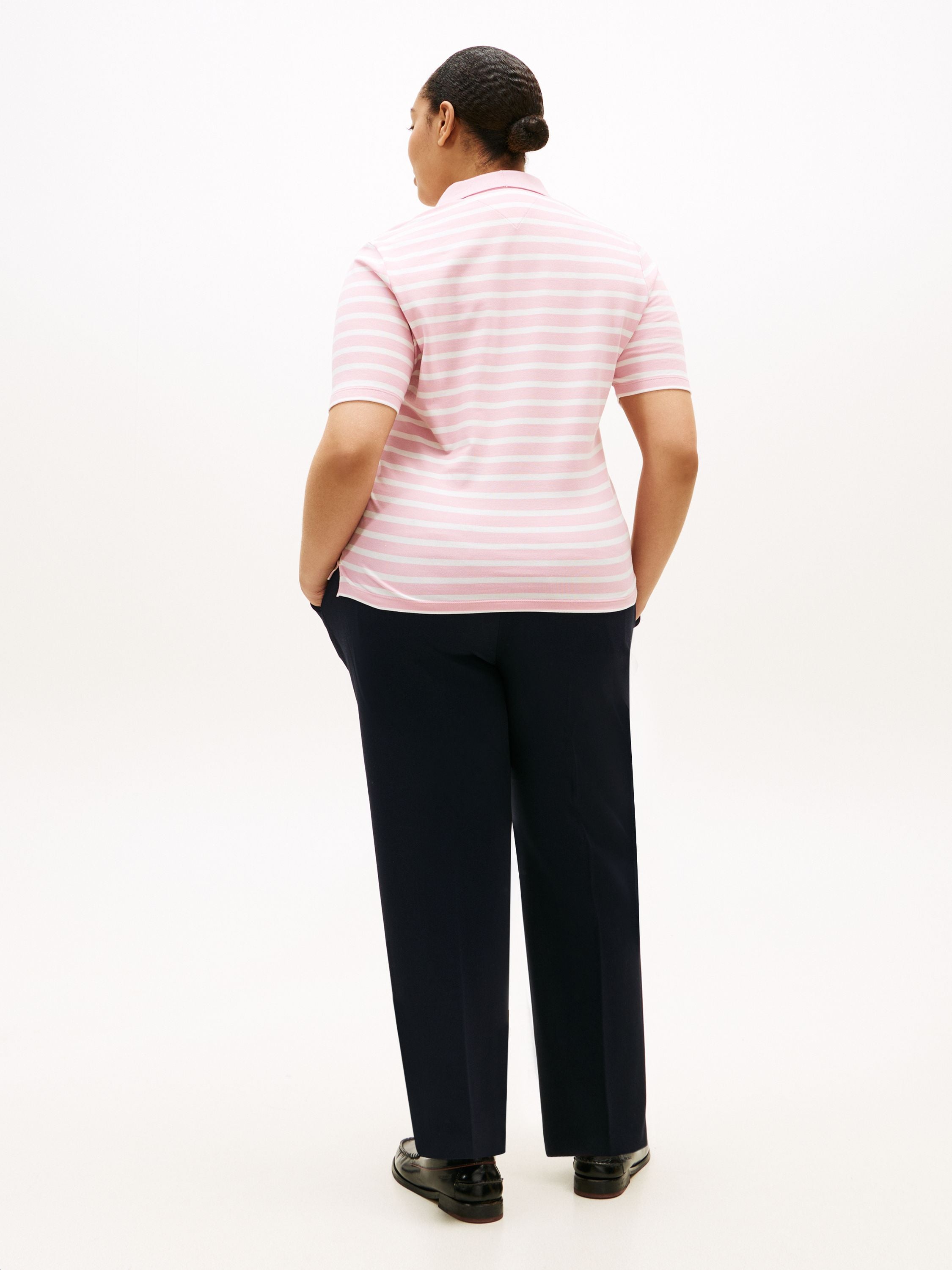 Poloshirt Regular Fit aus Baumwolle - 0EB-PINK - Pink