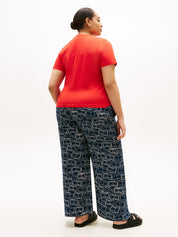 T-Shirt aus Baumwolle - SNE-ORANGE - Orange