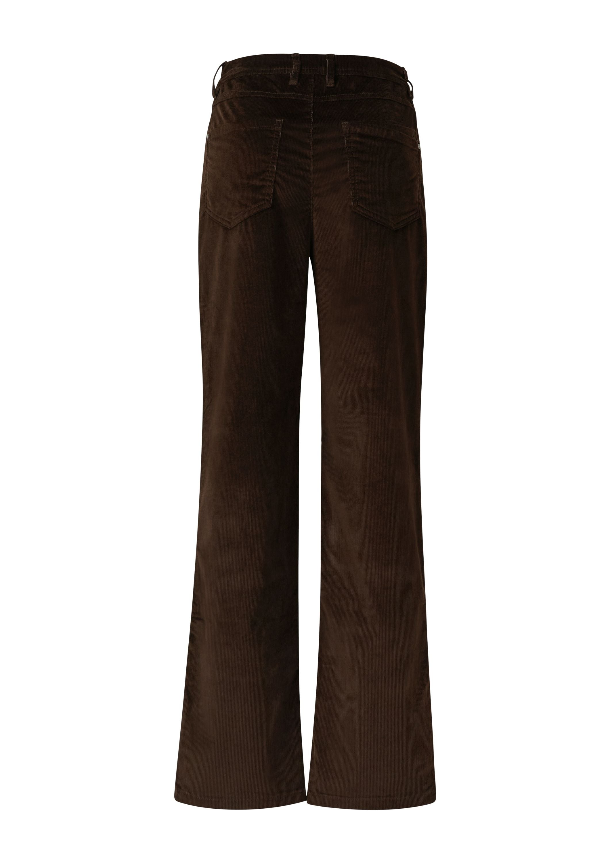 Cordhose Straight Regular Fit - 8945-BROWN - Braun