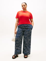 T-Shirt aus Baumwolle - SNE-ORANGE - Orange