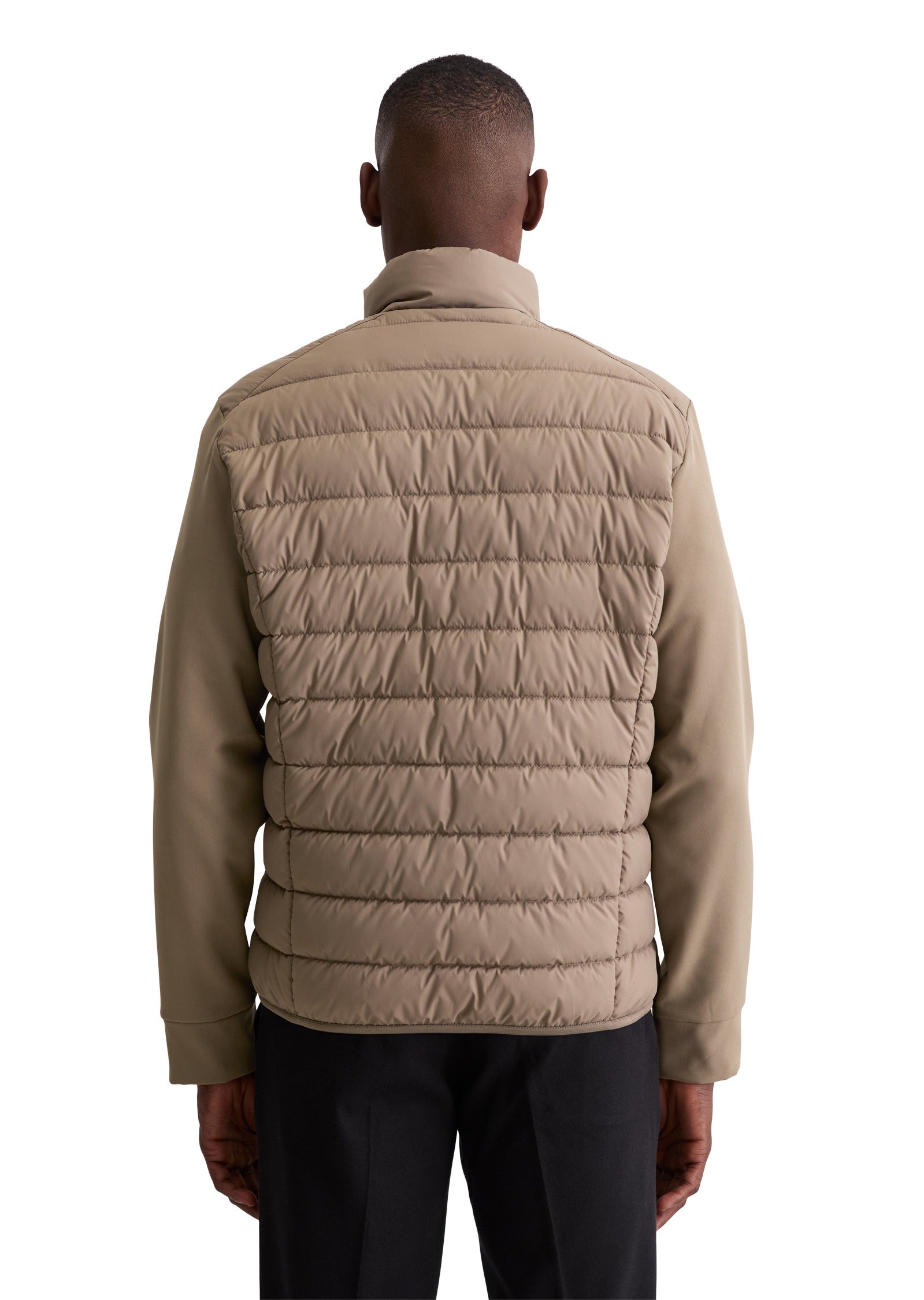 Steppjacke Regular fit mit Stehkragen - 1674-Pavestone - Braun