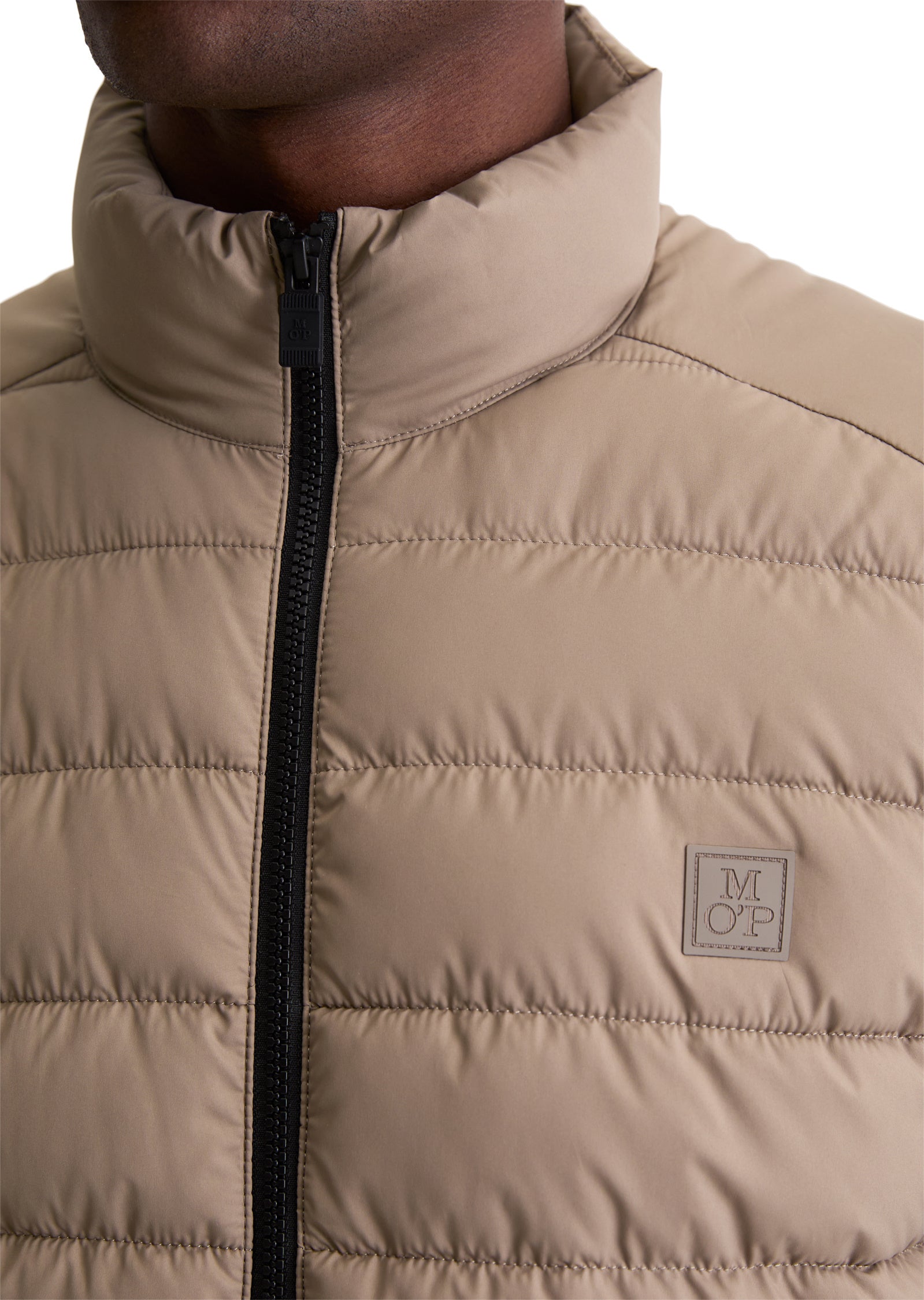 Steppjacke Regular fit mit Stehkragen - 1674-Pavestone - Braun