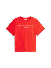 T-Shirt aus Baumwolle - SNE-ORANGE - Orange