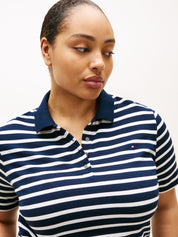 Poloshirt Regular Fit aus Baumwolle - 0X4-BLUE - Blau