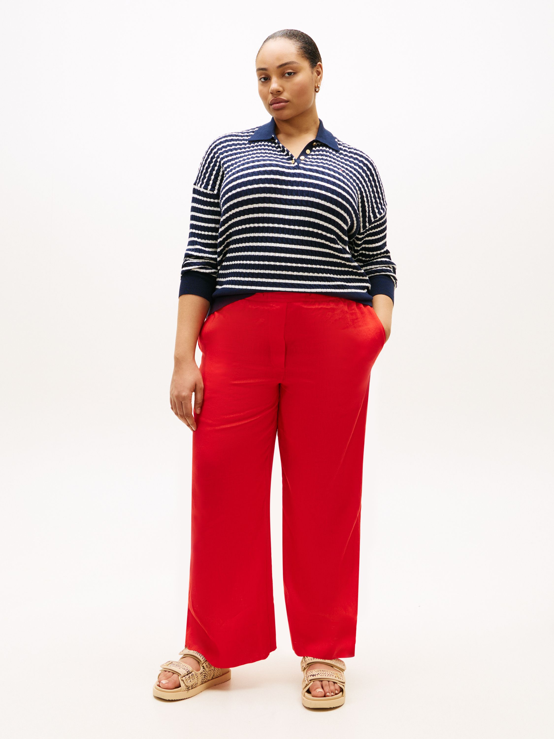 Strickpullover Relaxed Fit - 0A5-BLUE - Blau