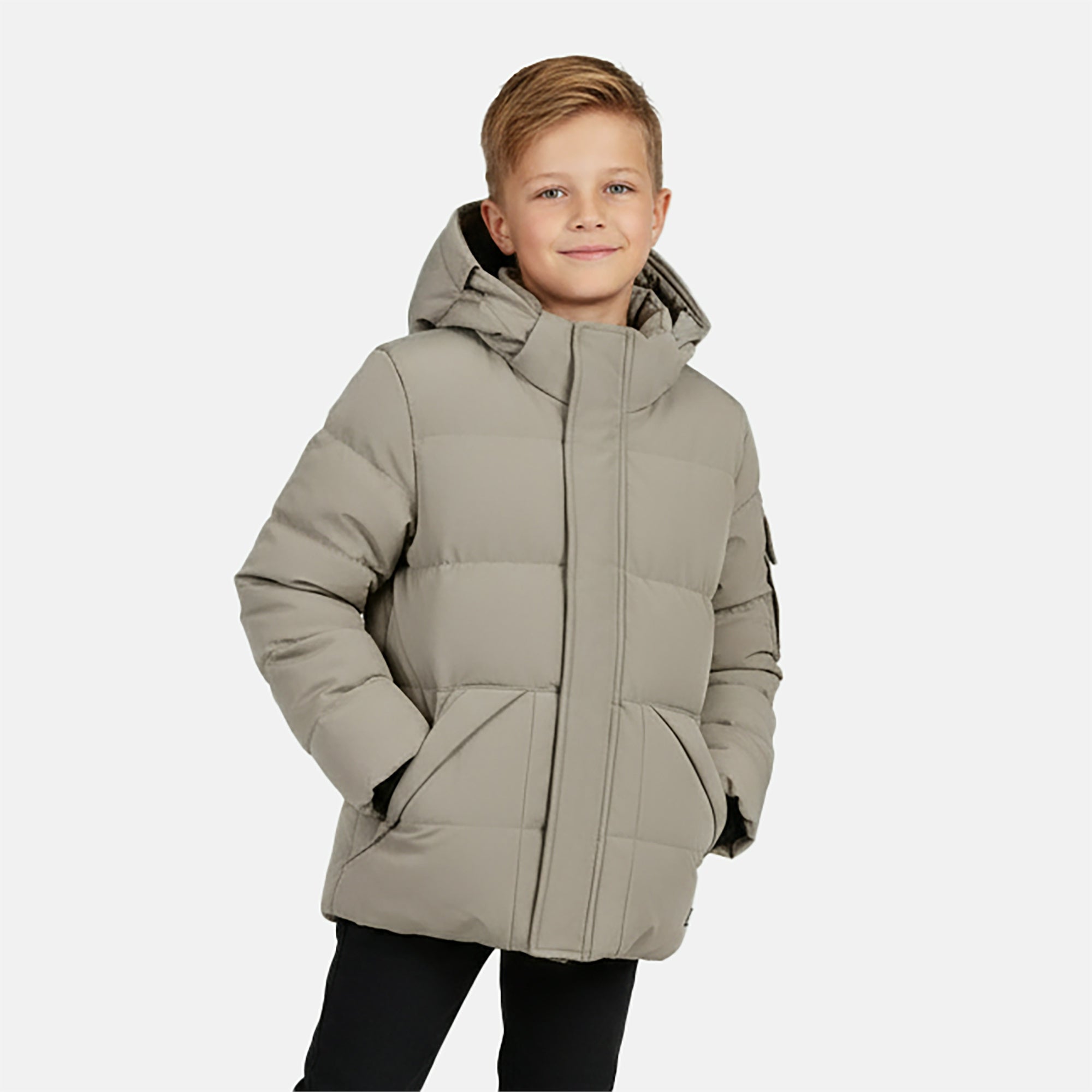 Winterjacke CAMDEN jr. - 87-Taupe - Beige