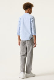 Hemd Regular Fit - 2034-stripe blue - Blau