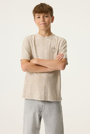 T-Shirt aus Baumwolle - 8917-dune - Beige