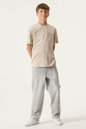 T-Shirt aus Baumwolle - 8917-dune - Beige