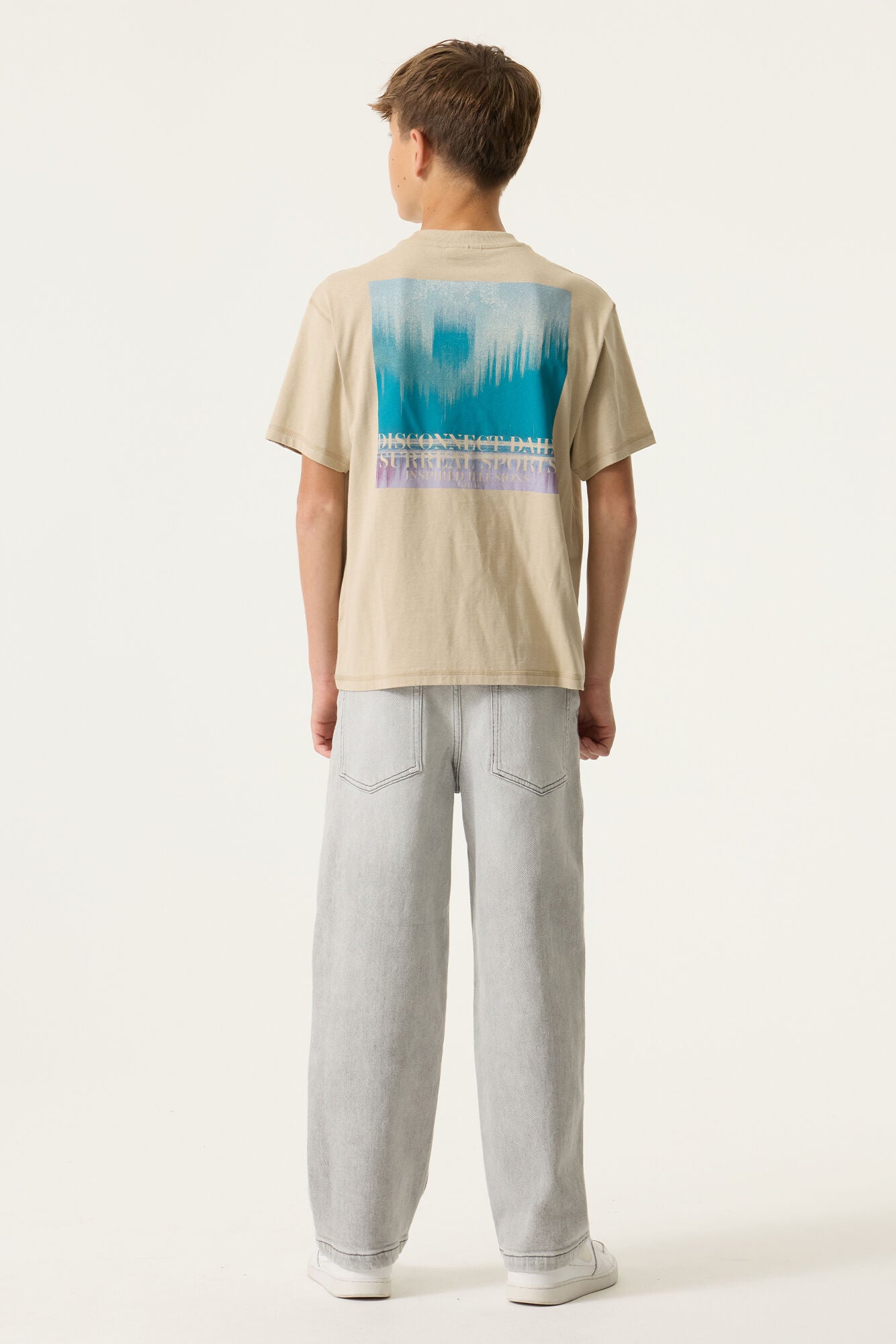 T-Shirt aus Baumwolle - 8917-dune - Braun