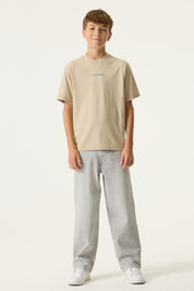 T-Shirt aus Baumwolle - 8917-dune - Braun