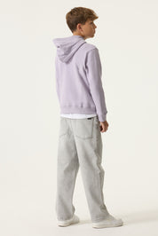 Sweatshirt aus Baumwollmix - 6736-misty lilac - Violett