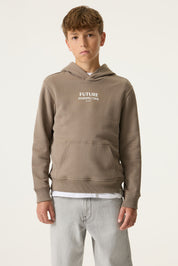 Sweatshirt aus Baumwollmix - 5068-taupe grey - Grau