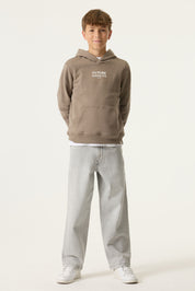 Sweatshirt aus Baumwollmix - 5068-taupe grey - Grau