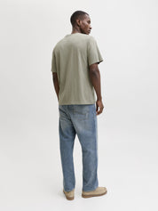 T-Shirt aus Baumwolle - Vetiver - Grün