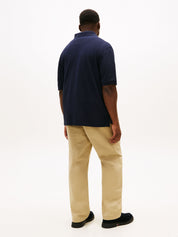 Poloshirt aus Baumwolle - DW5-BLUE - Blau