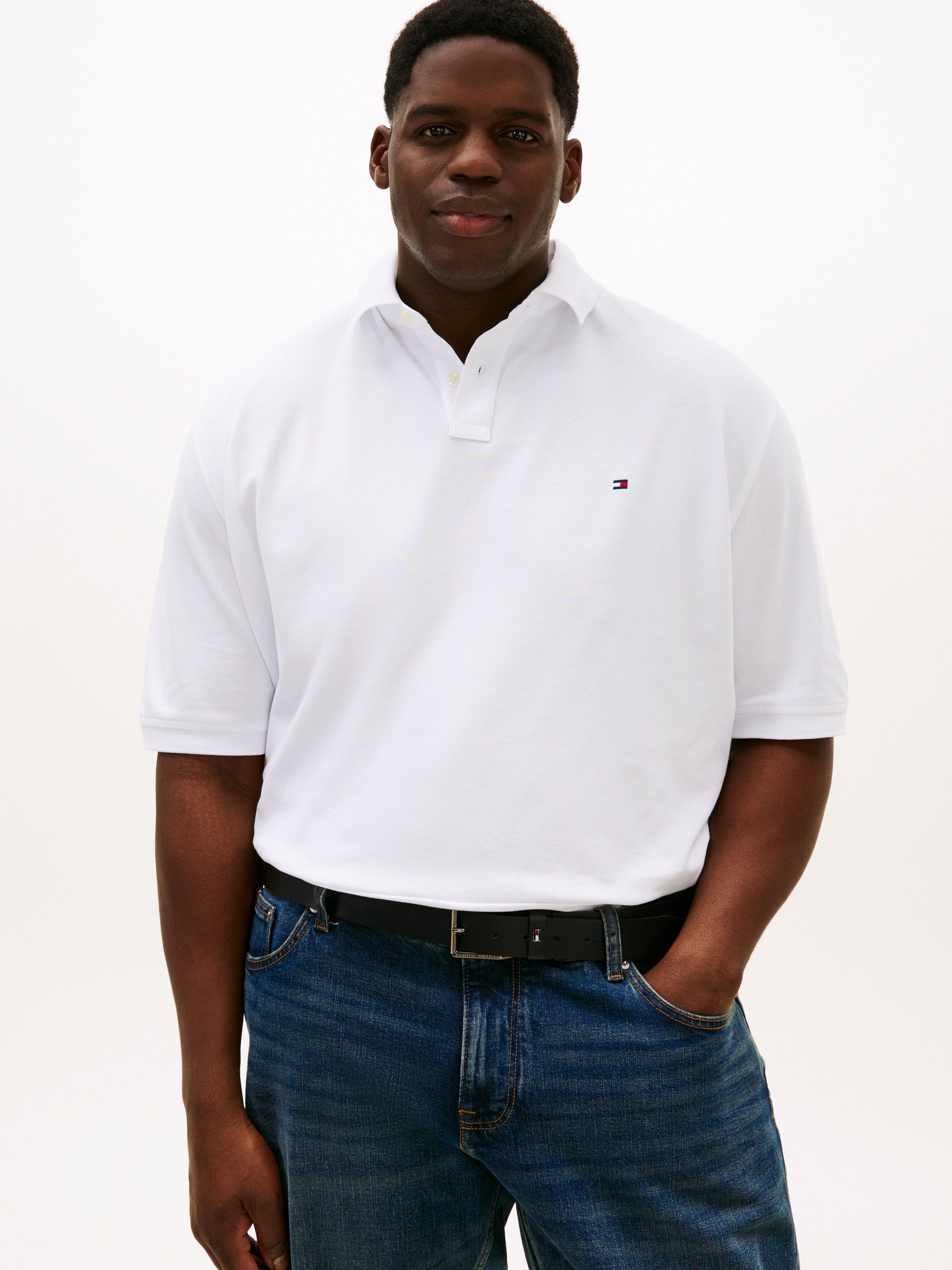 Poloshirt aus Baumwolle - YBR-WHITE - Weiß