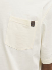 T-Shirt aus Baumwolle - Antique White - Weiß