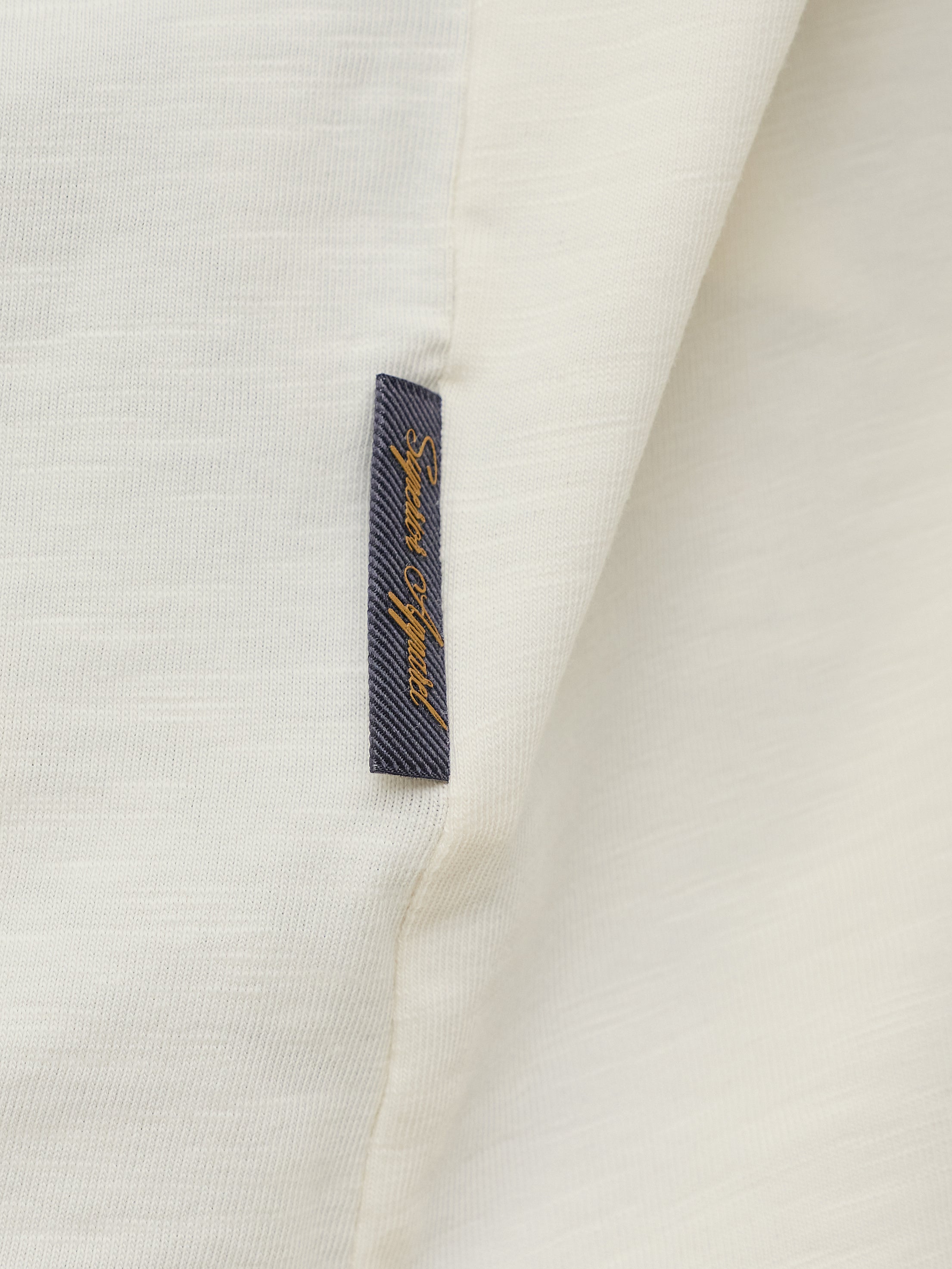 T-Shirt aus Baumwolle - Antique White - Weiß