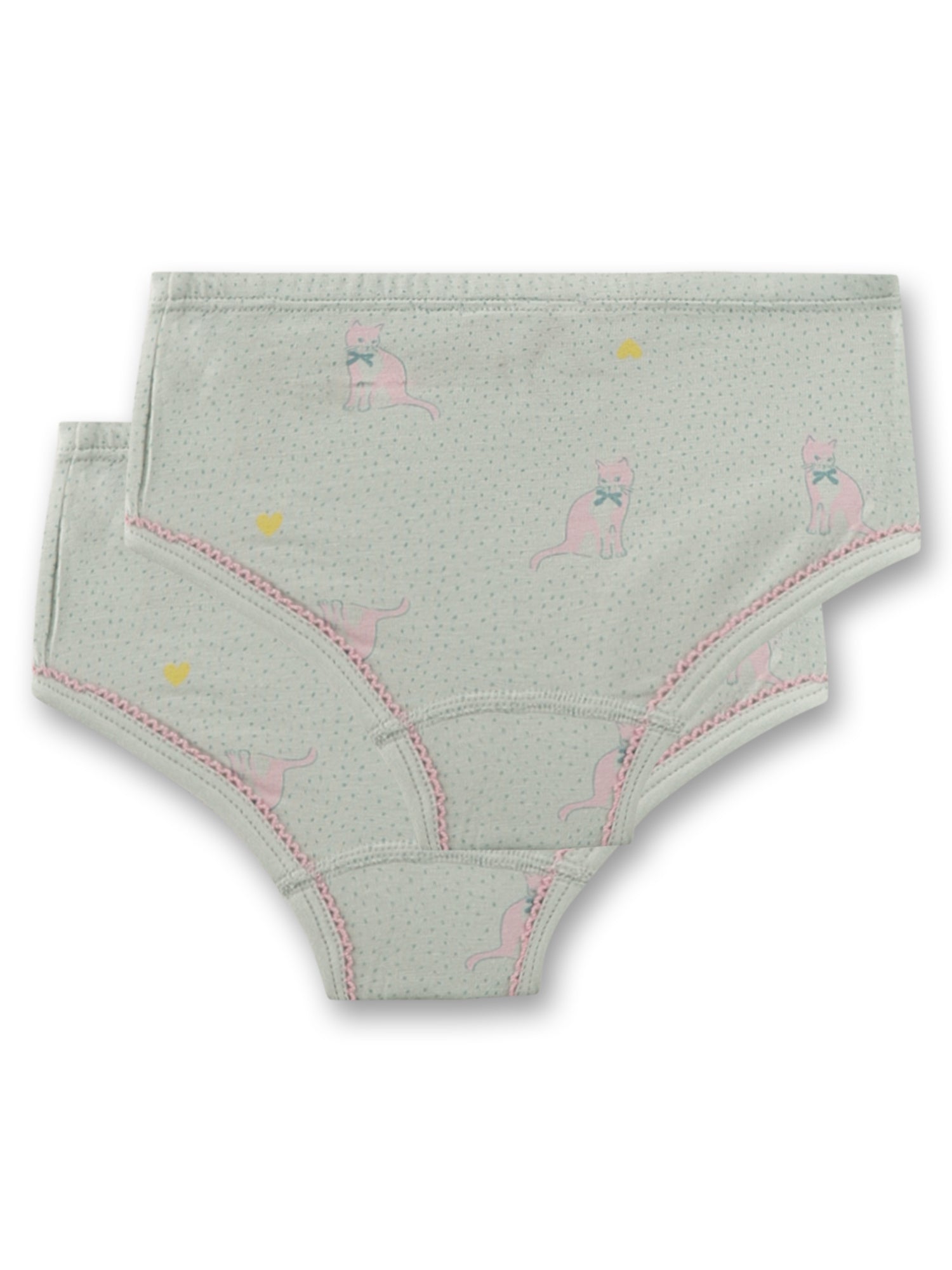 Pants 2er-Pack - 50384 blue smoke - Grün