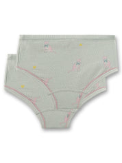 Pants 2er-Pack - 50384 blue smoke - Grün