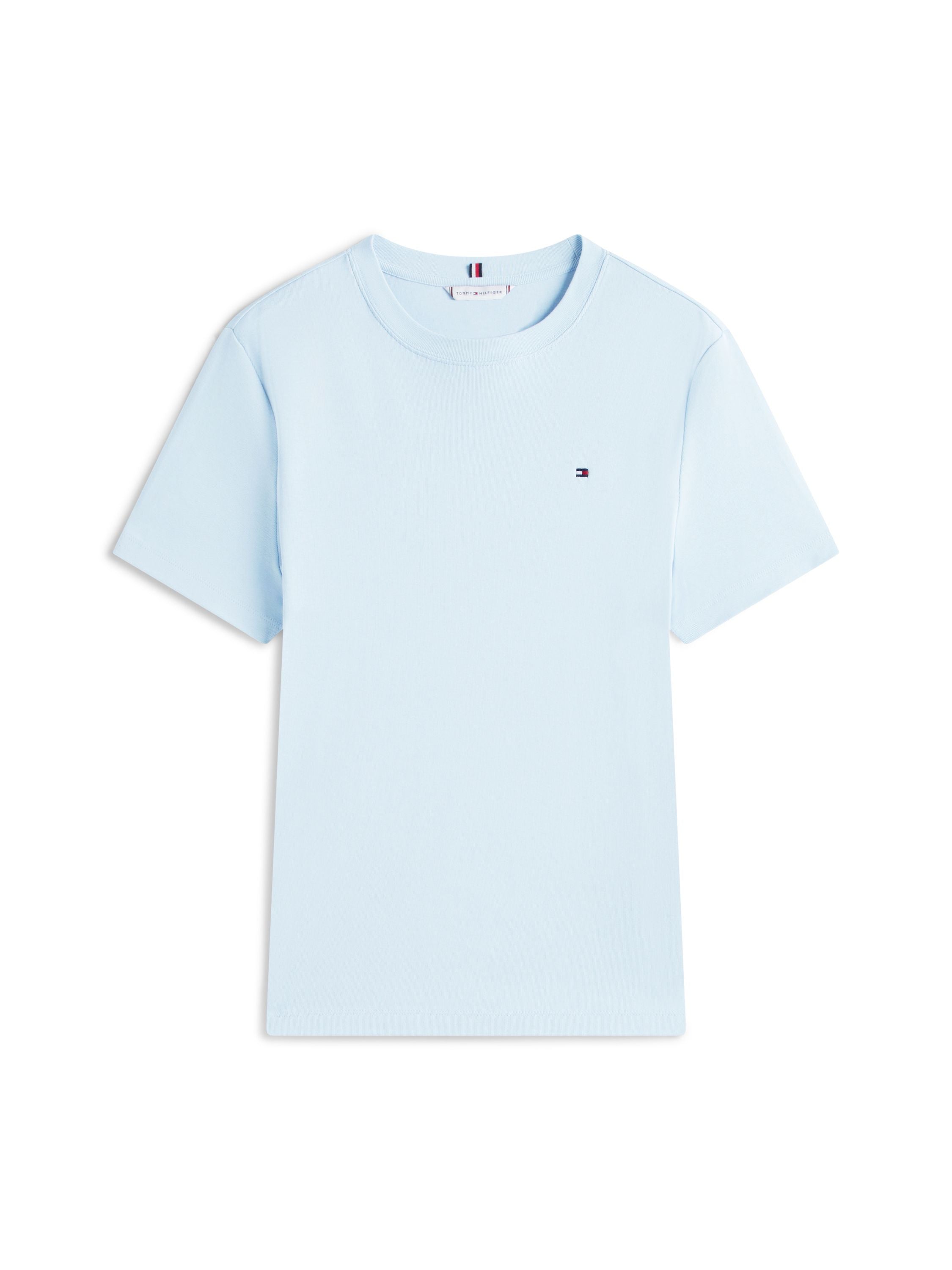 T-Shirt aus Baumwolle - C1O-BLUE - Blau