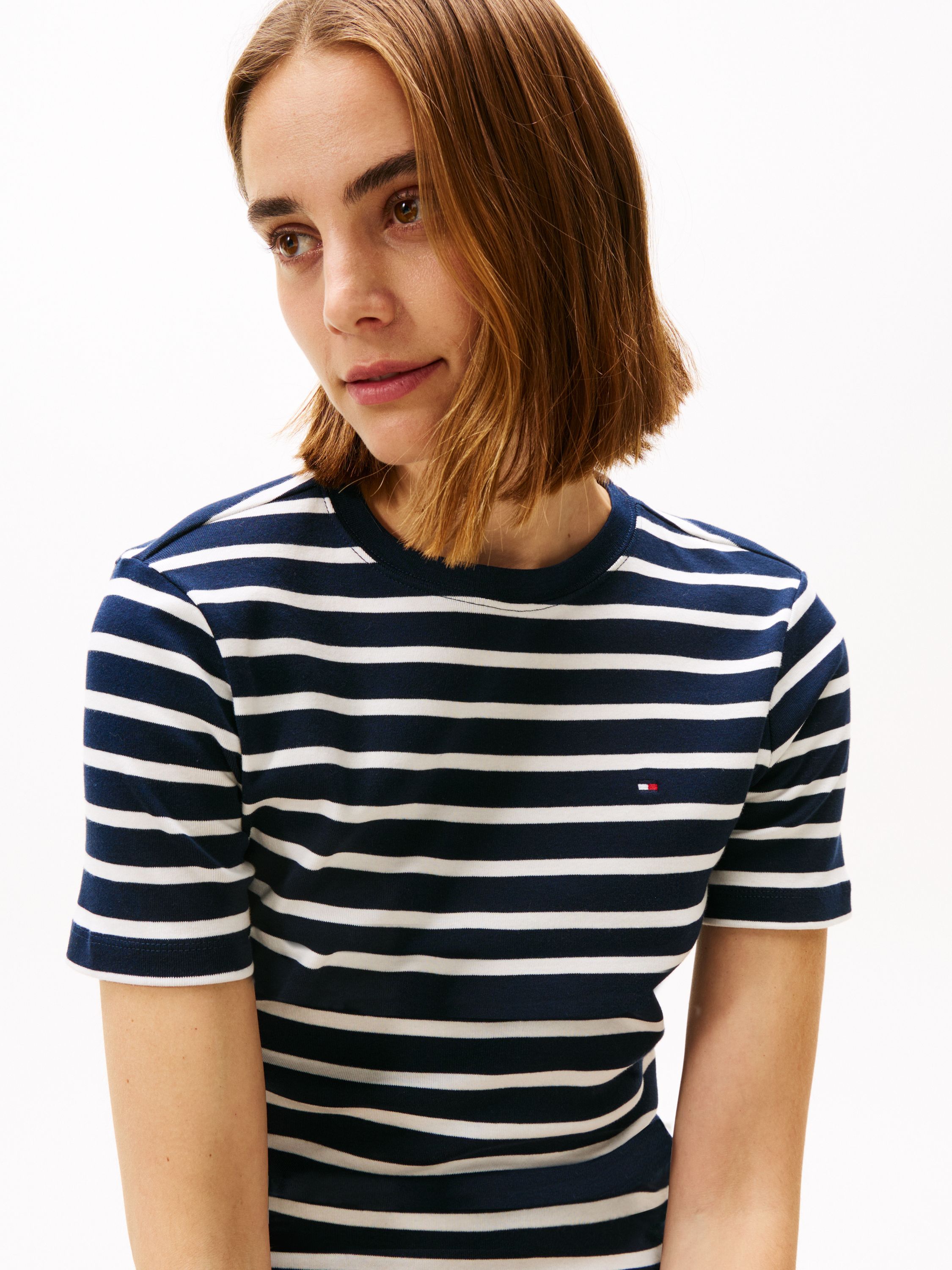 T-Shirt CODY Slim Fit - 0X4-BLUE - Blau